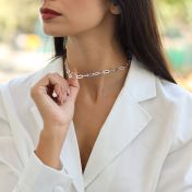 Classic Paperclip Necklace - Sterling Silver