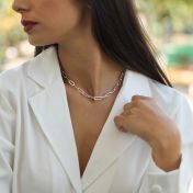 Classic Paperclip Necklace - Sterling Silver