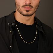 Snake Chain Necklace [Gold Plated]