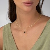 Maria Necklace with Nano Bible [18K Gold Vermeil]