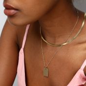 Brooklyn Tag Necklace