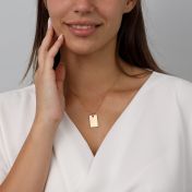 Brooklyn Tag Necklace