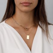 Brooklyn Tag Necklace