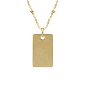 Brooklyn Tag Necklace