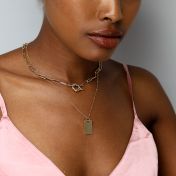 Brooklyn Tag Necklace
