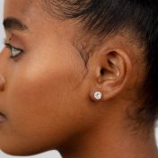Crown Jewel Stud Earrings [Small]