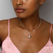 Jupiter Shine Picasso Jasper Necklace [Sterling Silver]