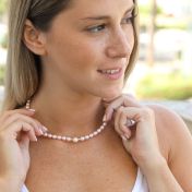 Sophie Pearl Necklace - 18K Gold Plated