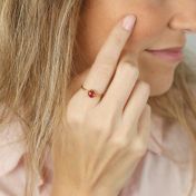Red Crown Ring