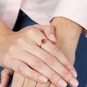 Red Crown Ring