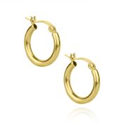 Thick Hoop Earrings [Small]