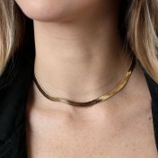 Ann Herringbone Necklace 