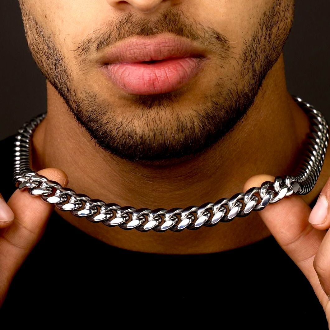 Cuban Link Chain Necklace - 12MM