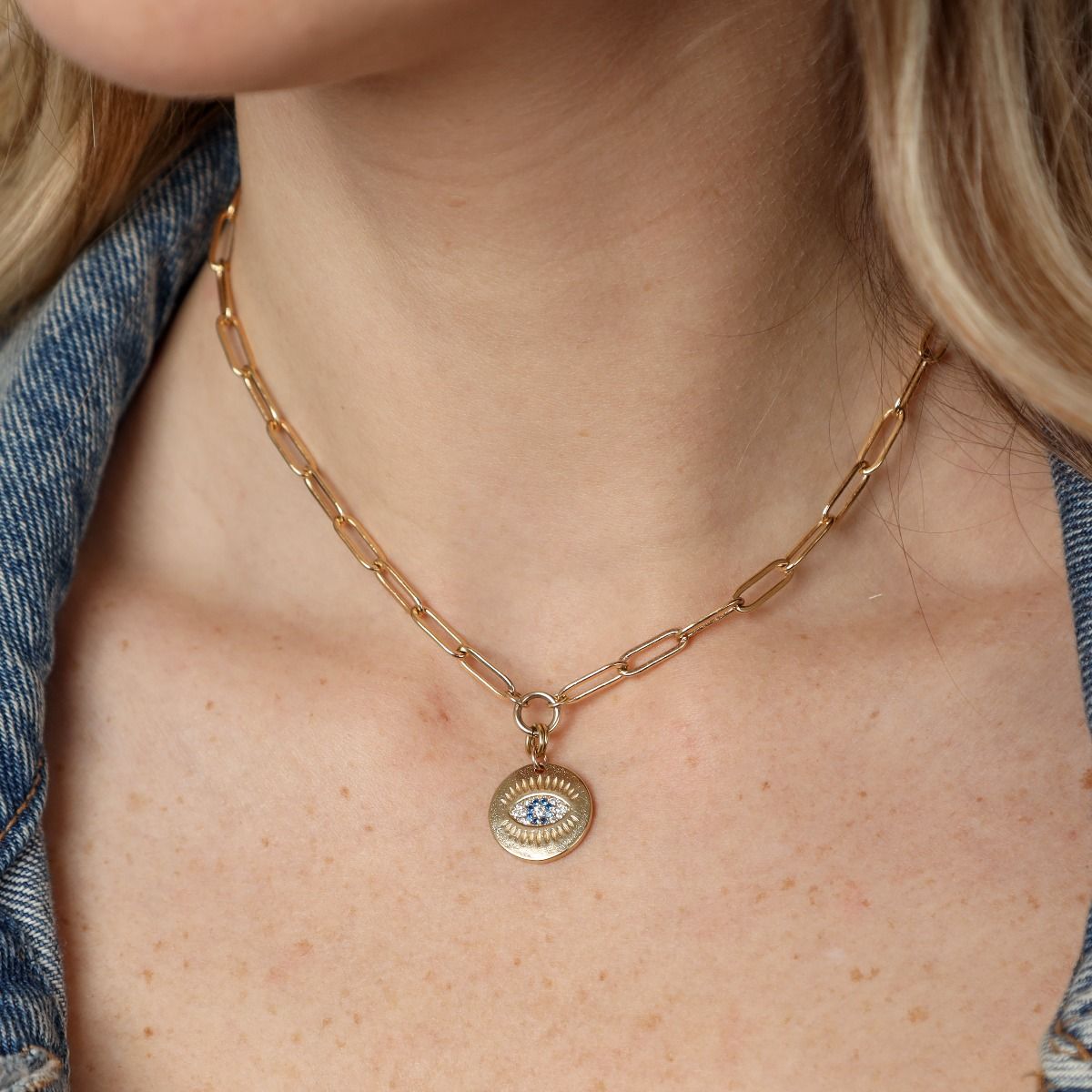 Poseidon Evil Eye Necklace