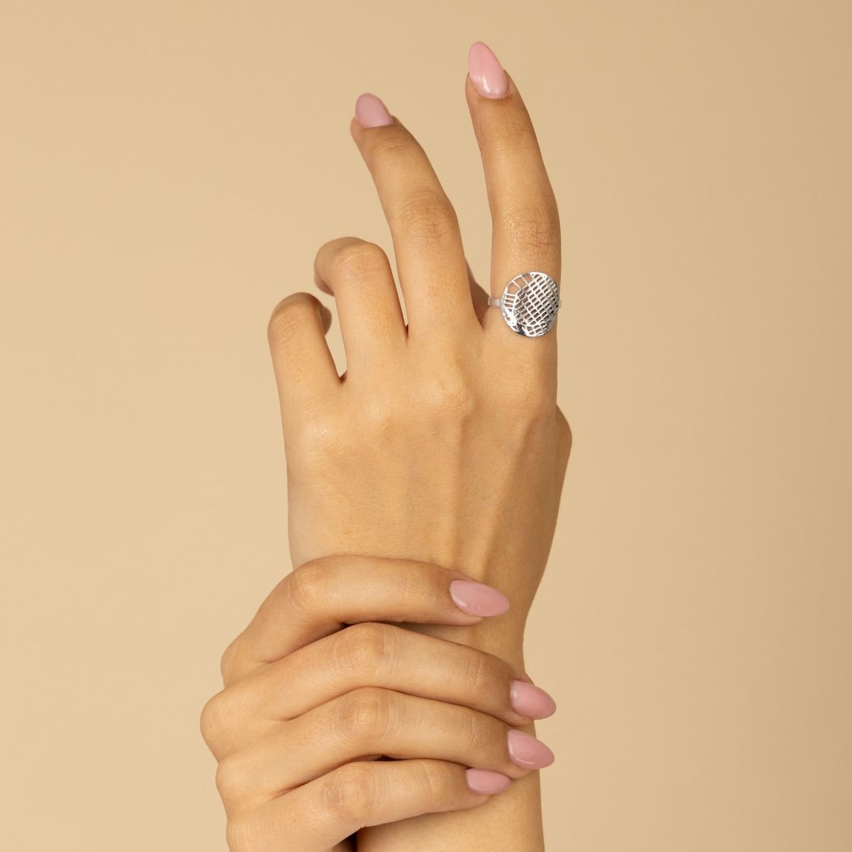 Precious Spot Map Ring [Sterling Silver]