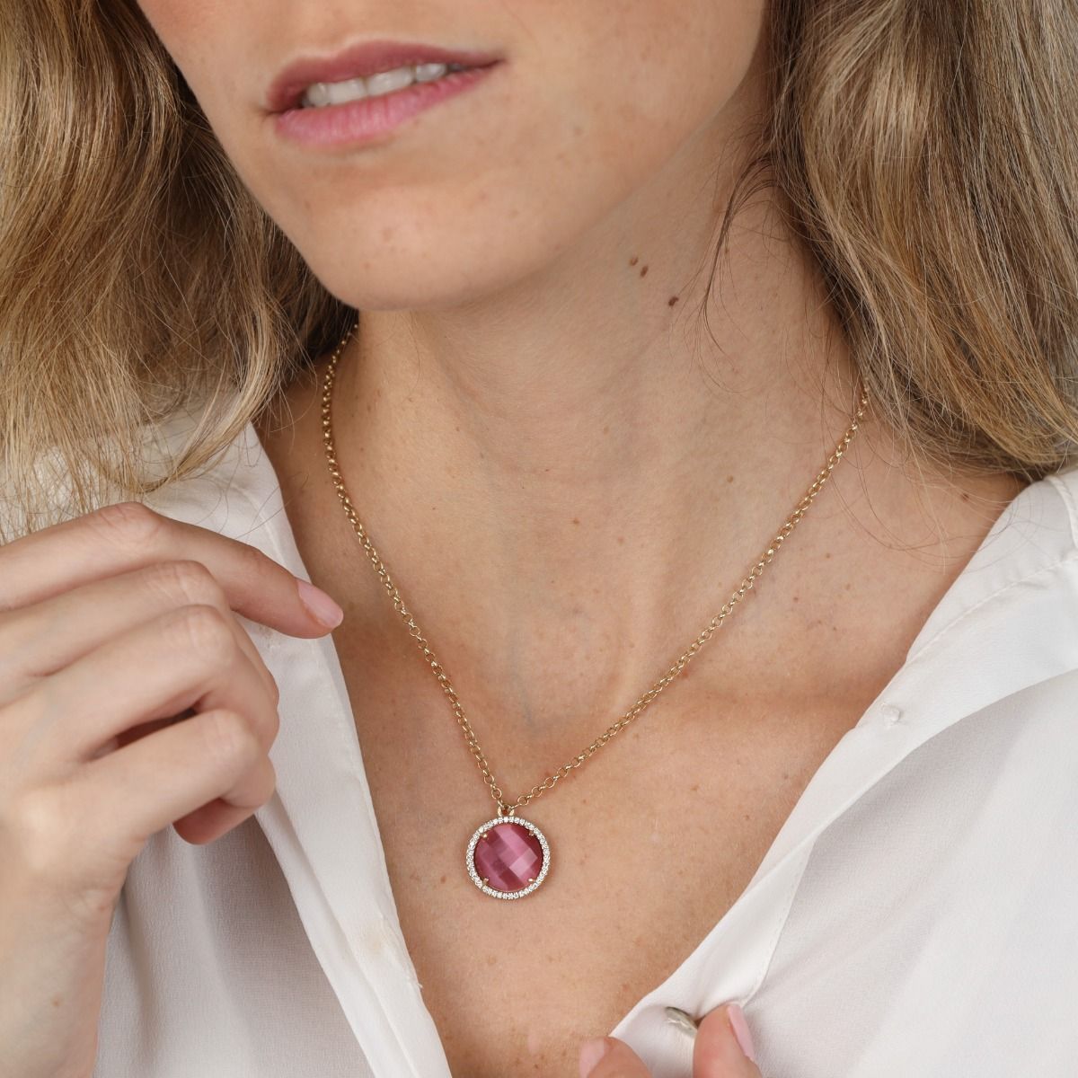 Rose Lagoon Necklace