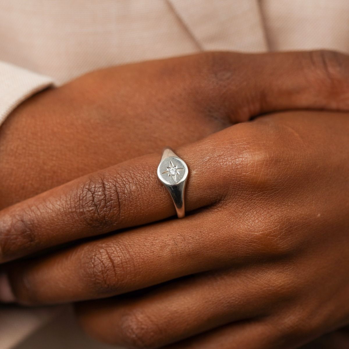 Bright Star Ring [Sterling Silver]