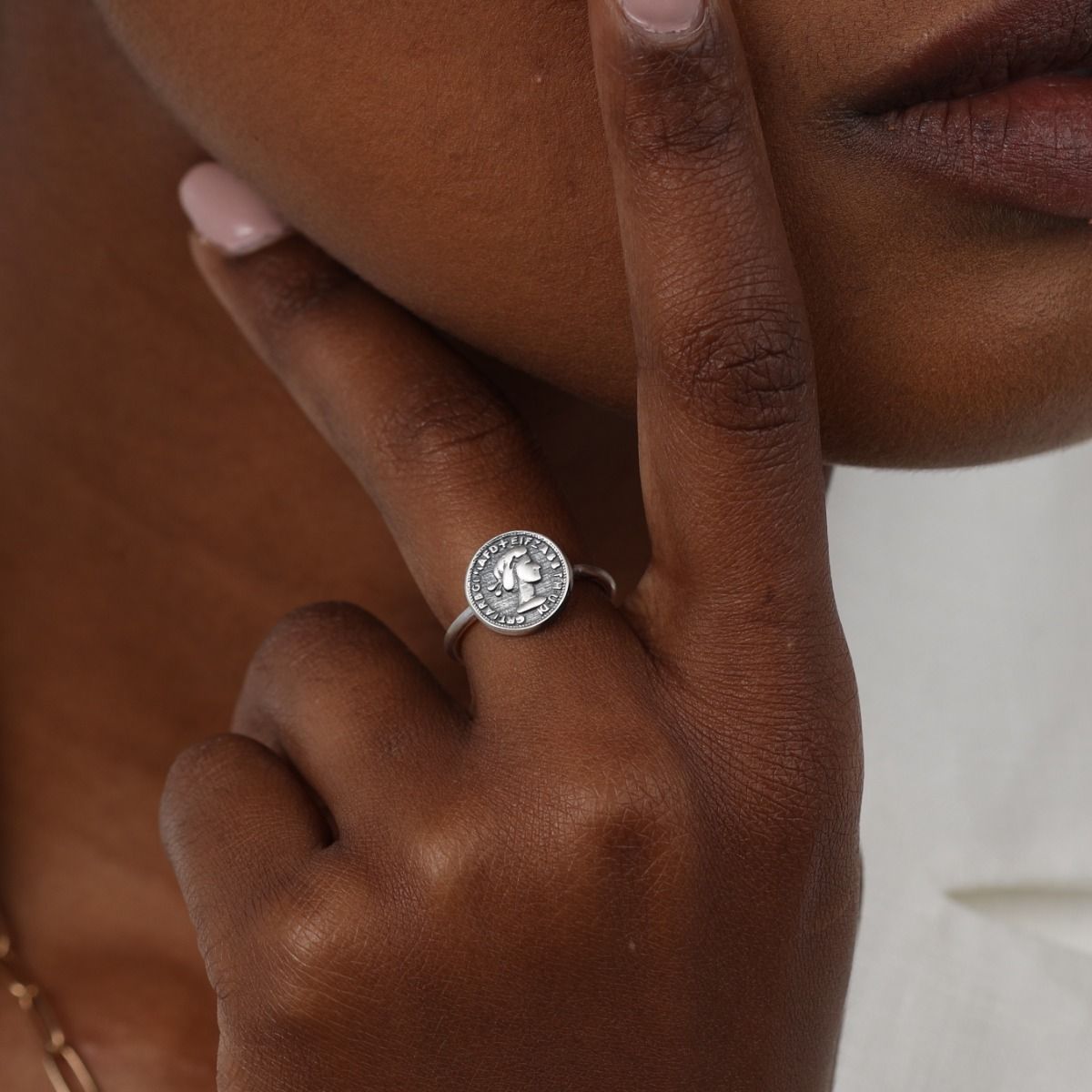 My Queen Open Ring [Sterling Silver]