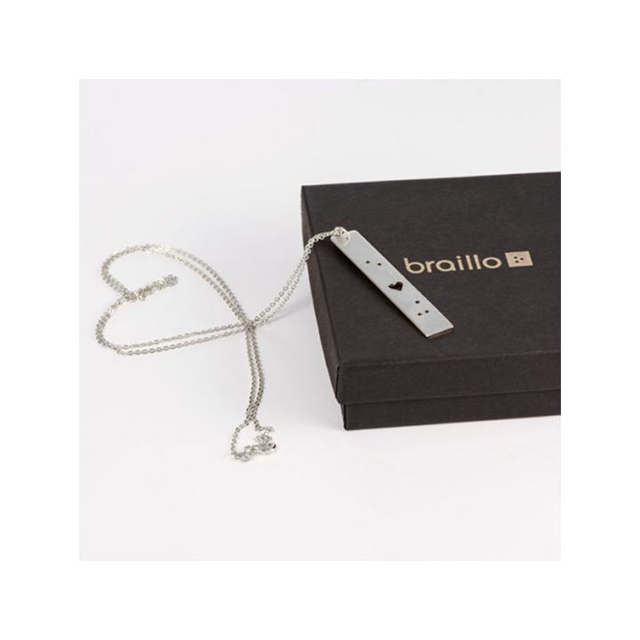 I Love You Necklace - Sterling Silver