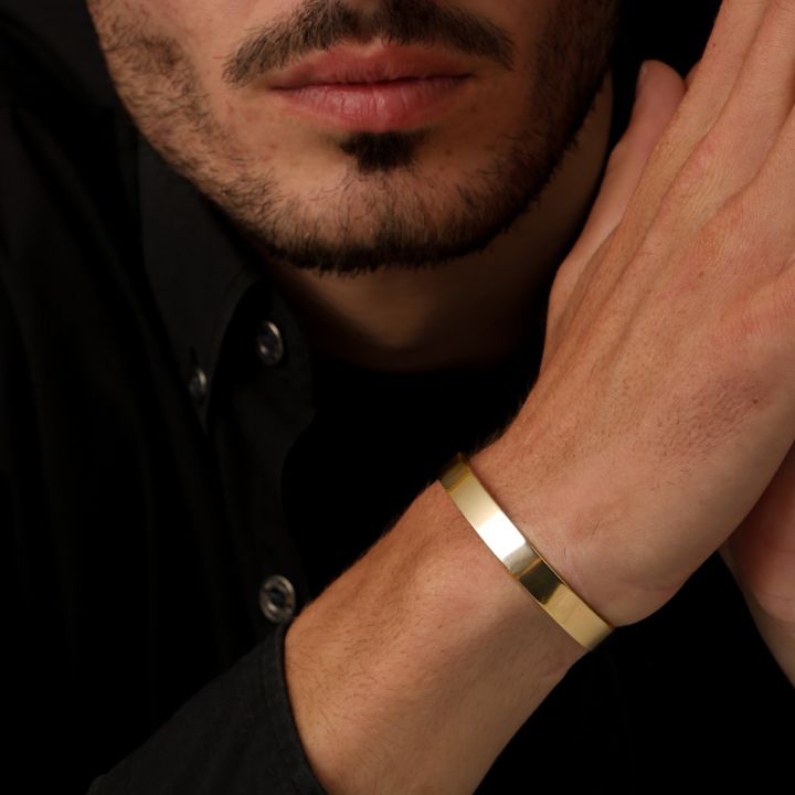 Classic Cuff Bracelet [Gold Plated]