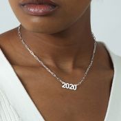 Happy You Year Necklace [Sterling Silver]