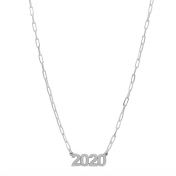 Happy You Year Necklace [Sterling Silver]
