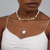 Pearl and Coral Necklace