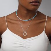 Sweet Gesture Name Necklace [Sterling Silver]