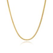 Snake Chain Necklace [Gold Plated]
