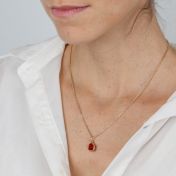 Red Reflection Necklace