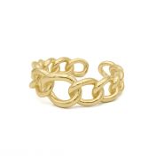 Bold Link Chain Ring