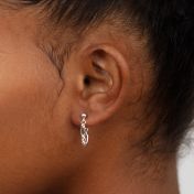 Loop Chain Earrings [Sterling Silver]