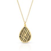 Cherished Spot Silhouette Map Necklace [18K Gold Vermeil]