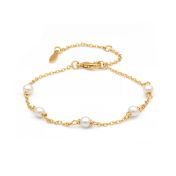 Pearl Bloom Bracelet [Gold Plated]