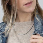 Classic Rope Chain Necklace - Stainless Steel