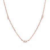 Crystal Cosmos Necklace [Rose Gold Plated]