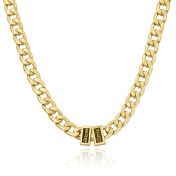 Cuban Link Chain With Names [Gold Plated]