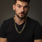 Personalized Cuban Chain with Nano Bible [18K Gold Plated]