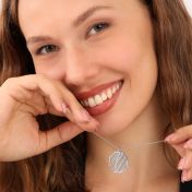 Family Paths Map Necklace [Sterling Silver]