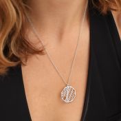 Family Paths Map Necklace [Sterling Silver]