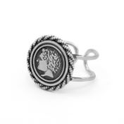 French Vintage Coin Ring [Sterling Silver]