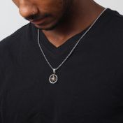 Guiding Star Men Necklace - Sterling Silver