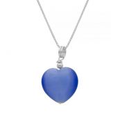Heart of the Ocean Necklace [Sterling Silver]