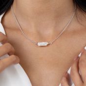 Precious Baroque Pearl Necklace [Sterling Silver]