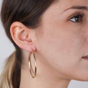 Thick Hoop Earrings [Extra Large]