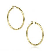 Thick Hoop Earrings [Extra Large]