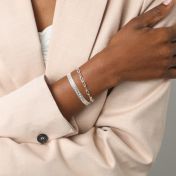 Classic Paperclip style Bracelet [Sterling Silver]