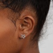 Star Stud Earrings [Sterling Silver]