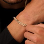 Double Link Bracelet [Gold Plated]