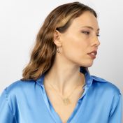 Enchanted Map Statement Necklace [18K Gold Vermeil]